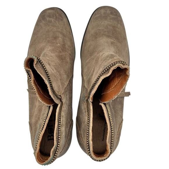 Born Women's Taupe Distressed Montoro II Final‎ Ankle Booties Size 9 - Picture 9 of 15